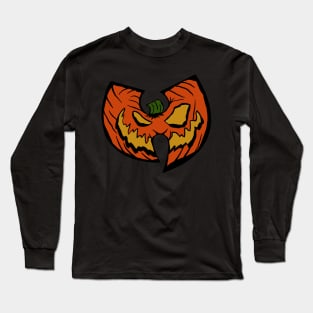 Wu Tang Halloween Pumpkin Long Sleeve T-Shirt